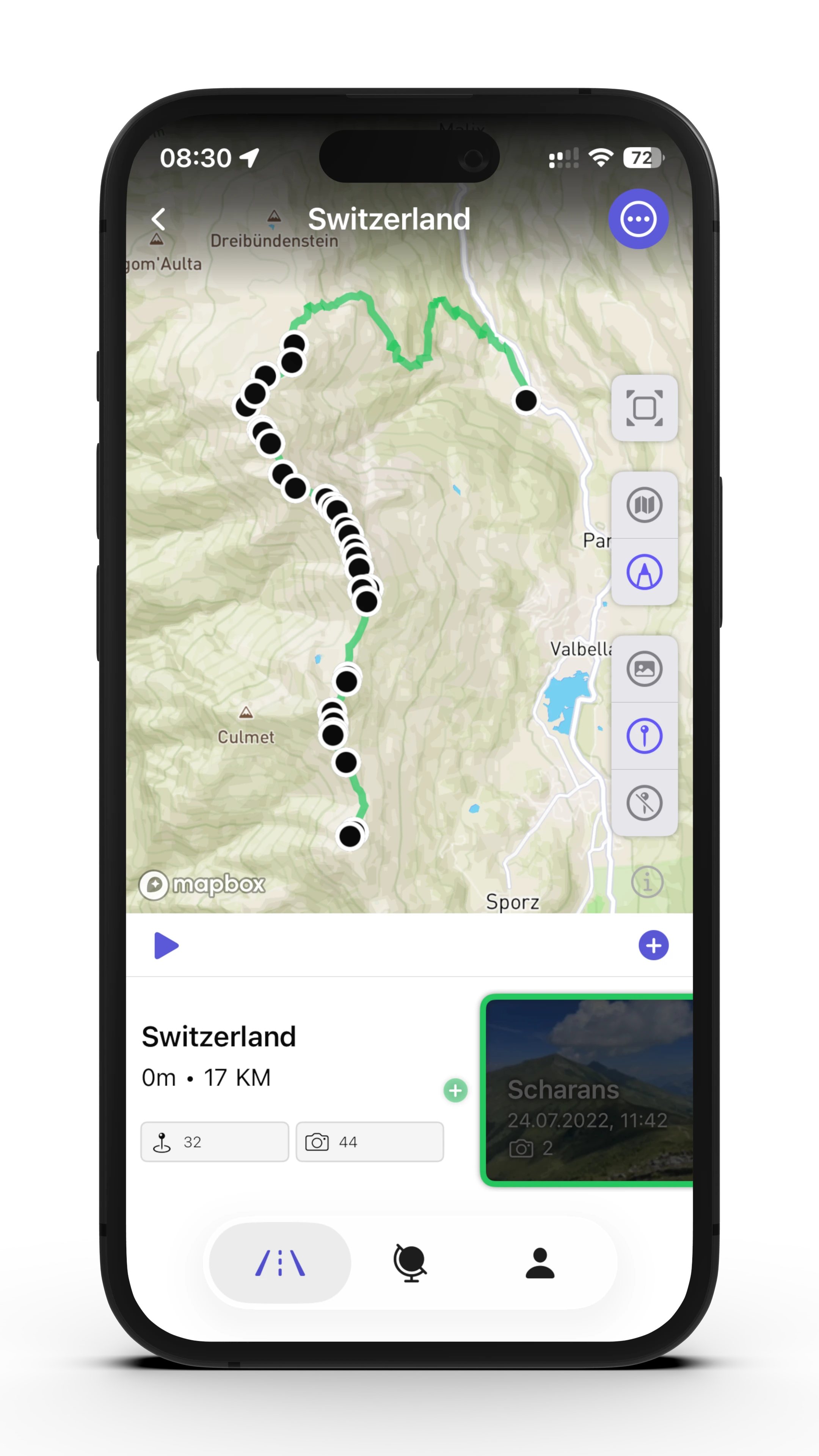 Photo Route App Screenshot 4